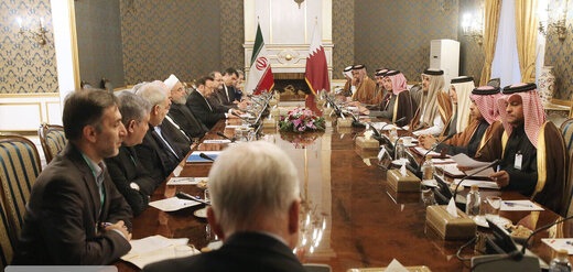 توئیت امیر قطر بعد از سفر به تهران توئیت امیر قطر بعد از سفر به تهران