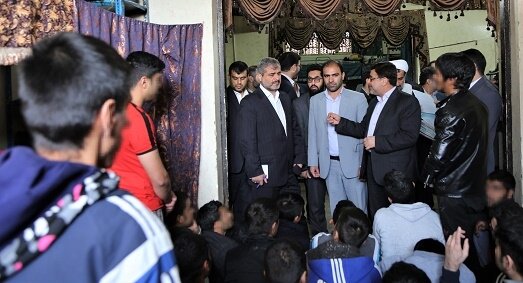 بازدید دادستان تهران از زندان تهران بزرگ بازدید دادستان تهران از زندان تهران بزرگ