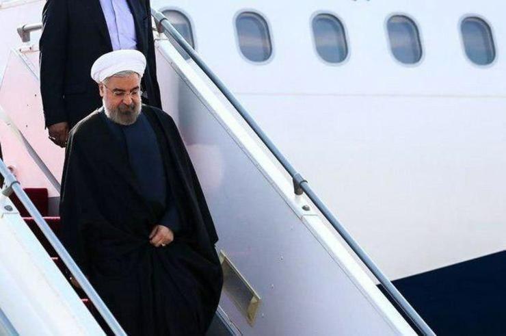 روحانی وارد چابهار شد روحانی وارد چابهار شد