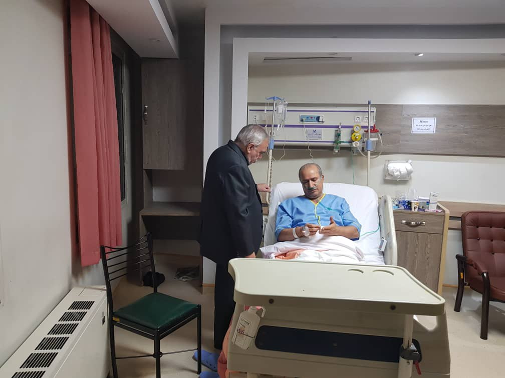 عیادت فتح الله زاده از رئیس فدراسیون فوتبال +عکس عیادت فتح الله زاده از رئیس فدراسیون فوتبال +عکس