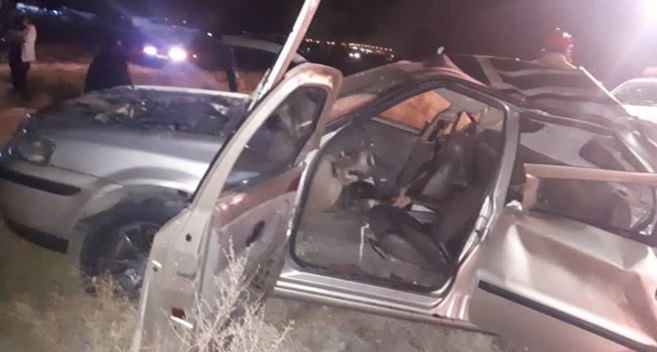 فوت راننده در تصادف شاخ به شاخ با تراکتور فوت راننده در تصادف شاخ به شاخ با تراکتور