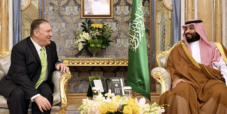 بن سلمان و پامپئو درباره تحولات منطقه گفتوگو کردند بن سلمان و پامپئو درباره تحولات منطقه گفتوگو کردند