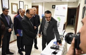 رونمایی از روش پرداخت QR code ایران کیش با حضور مدیر عامل بانک تجارت رونمایی از روش پرداخت QR code ایران کیش با حضور مدیر عامل بانک تجارت