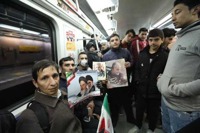 جابجایی بیش از یک میلیون نفر با متروی تهران در ۲۲بهمن جابجایی بیش از یک میلیون نفر با متروی تهران در ۲۲بهمن