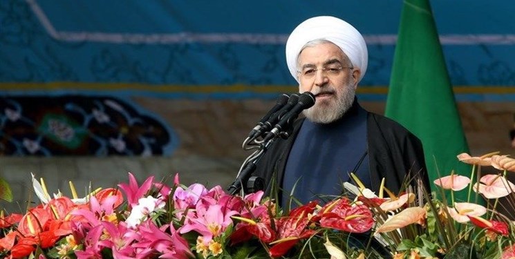 روحانی در راهپیمایی امروز چند پیام قوی به آمریکا داد روحانی در راهپیمایی امروز چند پیام قوی به آمریکا داد