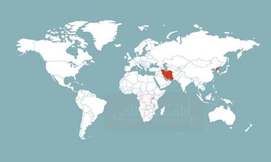 نمایش نام ایران و کره شمالی در لیست سیاه FATF نمایش نام ایران و کره شمالی در لیست سیاه FATF