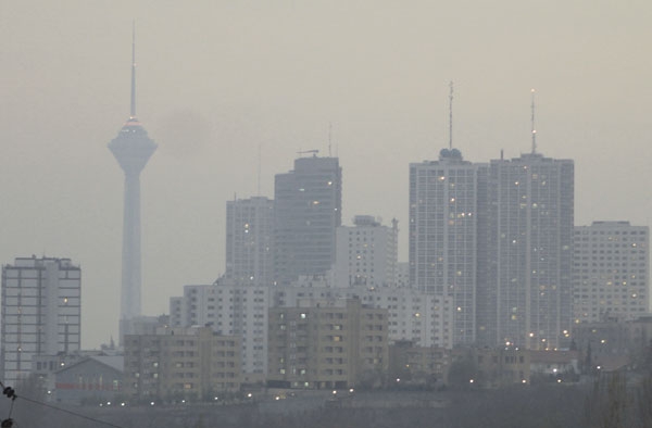 انباشت آلایندهها در تهران و کرج انباشت آلایندهها در تهران و کرج