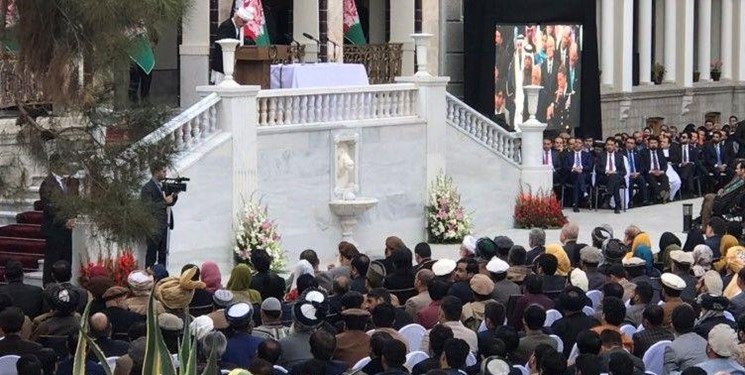 تیراندازی مراسم تحلیف «غنی» را مختل کرد تیراندازی مراسم تحلیف «غنی» را مختل کرد