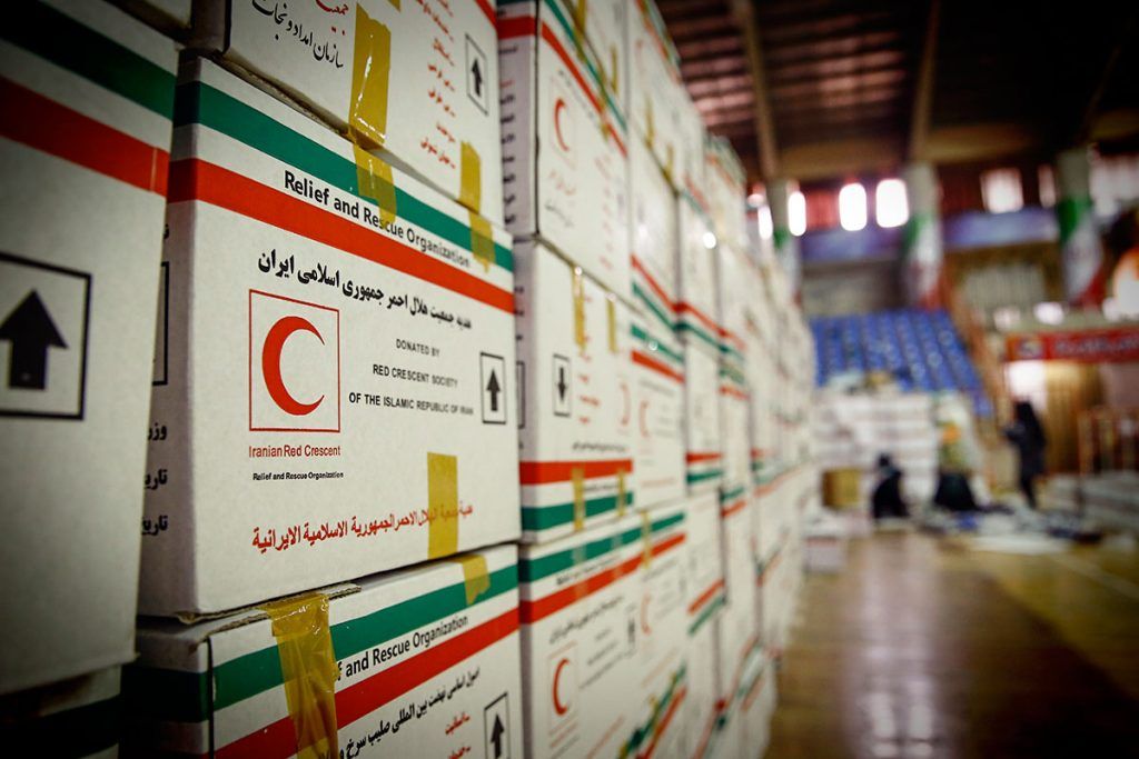 انبارهای امدادی هلال احمر نیازمند شارژ انبارهای امدادی هلال احمر نیازمند شارژ
