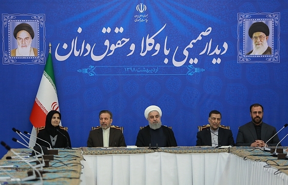 تحریمهای آمریکا علیه ملت ایران، جنایت علیه بشریت است/ بزرگترین قدرت برای دفاع از نظام، مردم ایران هستند تحریمهای آمریکا علیه ملت ایران، جنایت علیه بشریت است/ بزرگترین قدرت برای دفاع از نظام، مردم ایران هستند