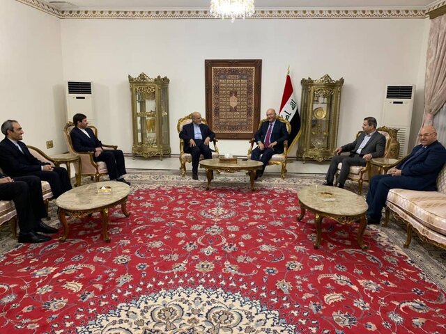 برهم صالح: در سختیها در کنار دولت و ملت ایران خواهیم ایستاد برهم صالح: در سختیها در کنار دولت و ملت ایران خواهیم ایستاد