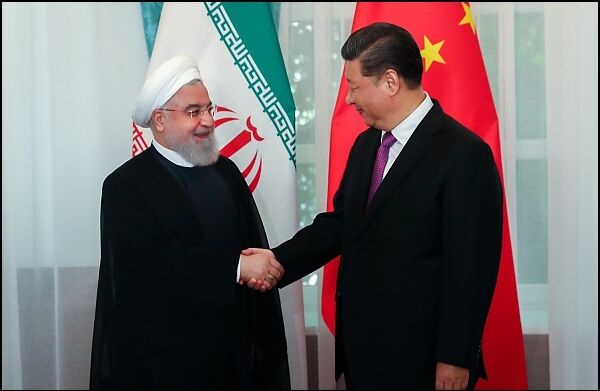 رؤسای جمهوری ایران و چین دیدار کردند رؤسای جمهوری ایران و چین دیدار کردند