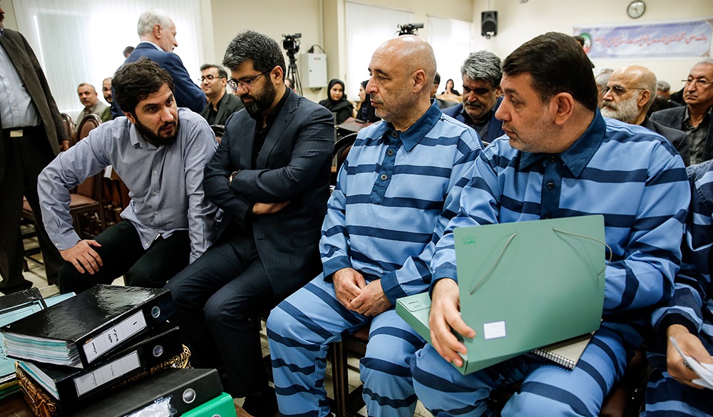 برگزاری پنجمین جلسه محاکمه رضوی و متهمان بانک سرمایه برگزاری پنجمین جلسه محاکمه رضوی و متهمان بانک سرمایه