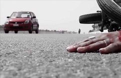 تصادف با عوامل راهداری یک کشته بر جای گذاشت تصادف با عوامل راهداری یک کشته بر جای گذاشت