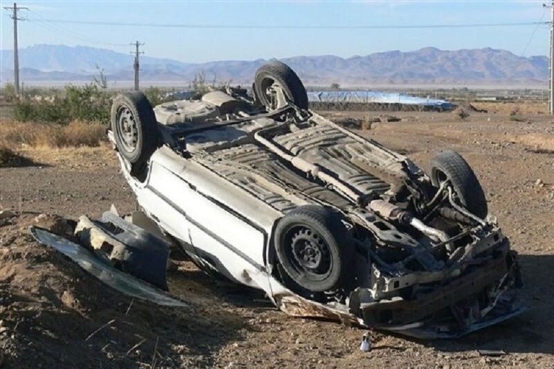 واژگونی خودروی پراید، جان یک تن را گرفت واژگونی خودروی پراید، جان یک تن را گرفت