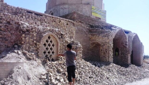 تخریب مقبره پادشاه صفاری در خوزستان +عکس تخریب مقبره پادشاه صفاری در خوزستان +عکس