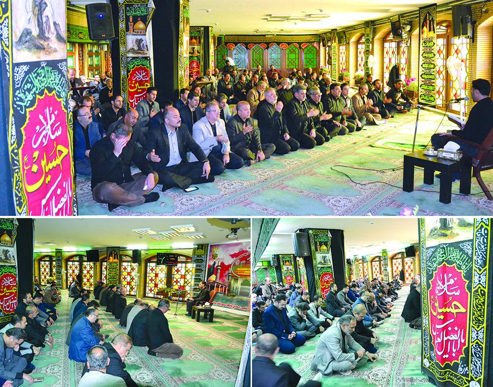 آیین سوگواری سیدالشهدا(ع) در برج سپهر بانک صادرات برگزار شد آیین سوگواری سیدالشهدا(ع) در برج سپهر بانک صادرات برگزار شد