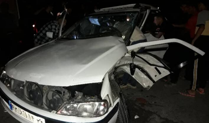 تصادف جادهای یک کشته و هشت مصدوم برجا گذاشت تصادف جادهای یک کشته و هشت مصدوم برجا گذاشت