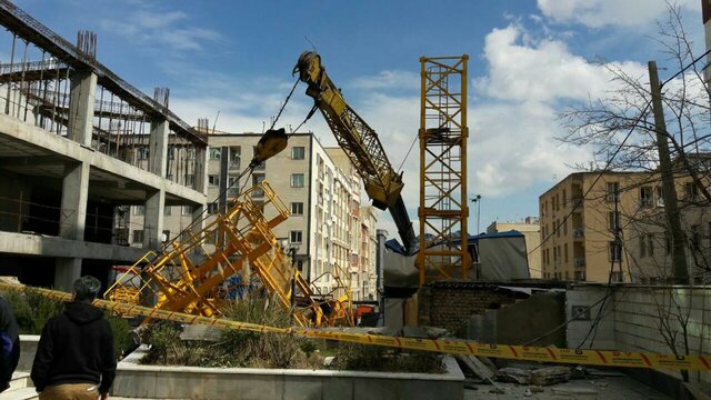آخرین جزئیات از حادثه سقوط جرثقیل مرگ آخرین جزئیات از حادثه سقوط جرثقیل مرگ