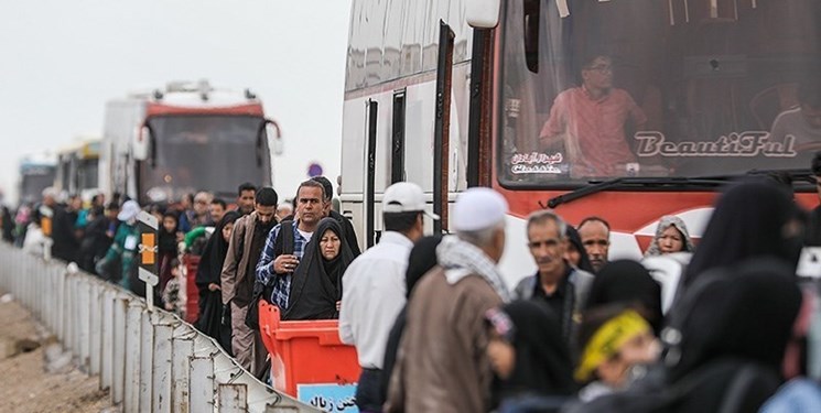 ثبت 110هزار ورود و خروج از مرز شلمچه ثبت 110هزار ورود و خروج از مرز شلمچه
