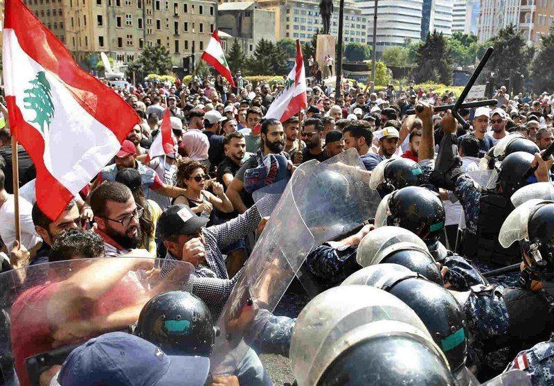 تداوم اعتراضات اقتصادی در لبنان تداوم اعتراضات اقتصادی در لبنان