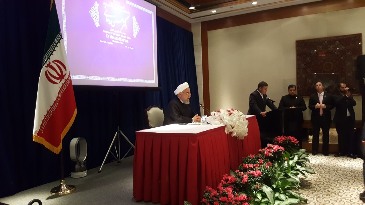 اگر دولت آمریکا منطق را انتخاب کند، امکان مذاکره وجود دارد/ سازمان ملل خانه صلح و ارتباط جهانیان است اگر دولت آمریکا منطق را انتخاب کند، امکان مذاکره وجود دارد/ سازمان ملل خانه صلح و ارتباط جهانیان است