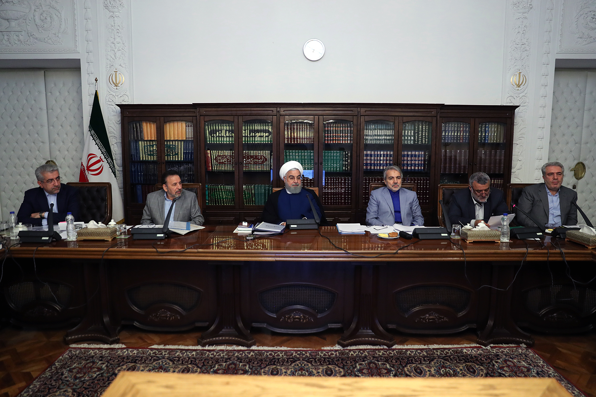 جلسه هماهنگی سفر روحانی به استانهای یزد و کرمان برگزار شد جلسه هماهنگی سفر روحانی به استانهای یزد و کرمان برگزار شد
