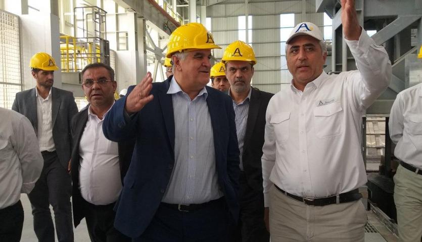نعیمی: آلومینیوم جنوب آماده افتتاح است نعیمی: آلومینیوم جنوب آماده افتتاح است