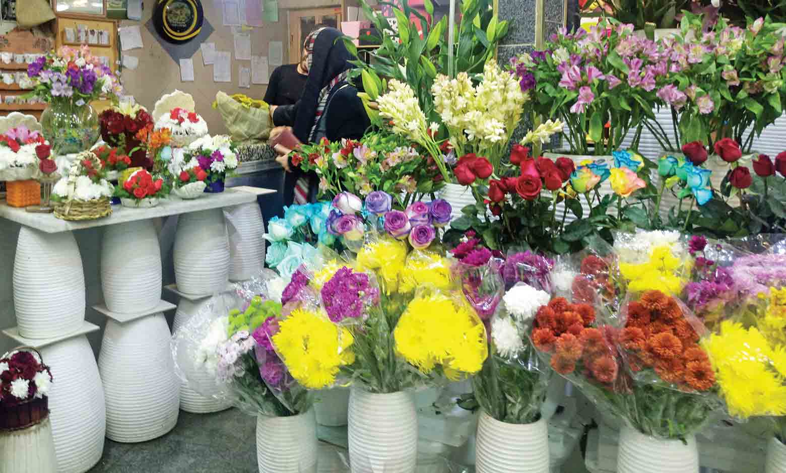 پژمردگی بازار گل وگیاه پژمردگی بازار گل وگیاه