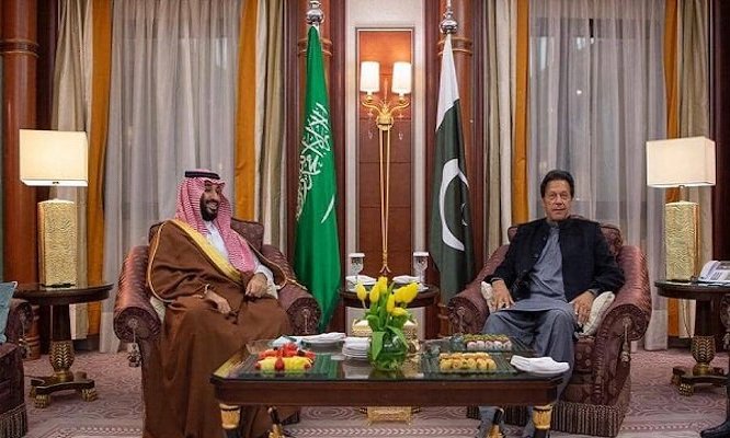 عمران خان و بن سلمان دیدار کردند عمران خان و بن سلمان دیدار کردند