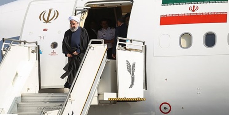 روحانی وارد تبریز شد روحانی وارد تبریز شد