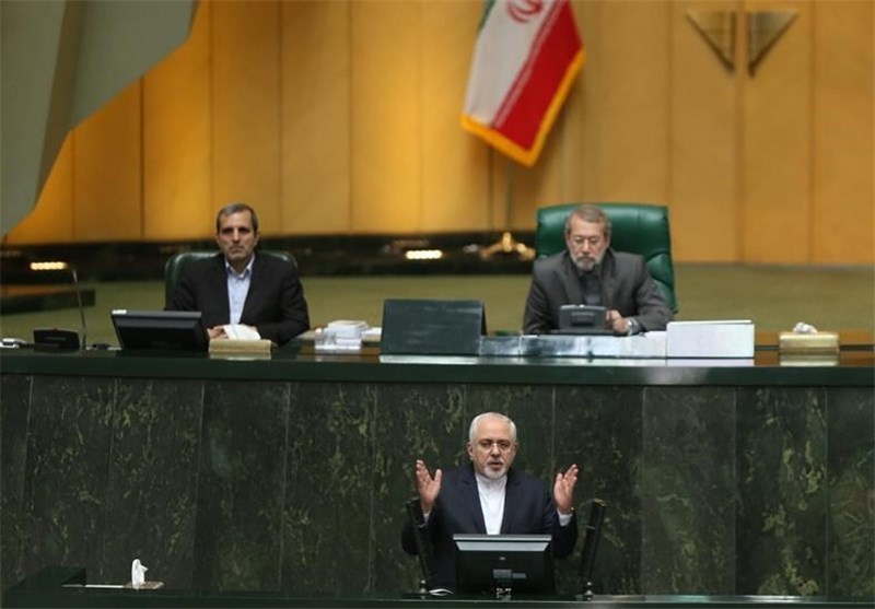 ظریف دومین کارت زرد خود را از مجلس گرفت ظریف دومین کارت زرد خود را از مجلس گرفت