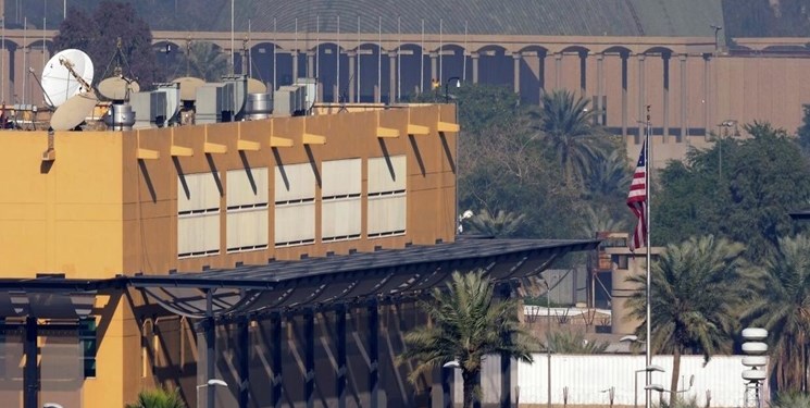 خروج کارکنان سفارت آمریکا از بغداد خروج کارکنان سفارت آمریکا از بغداد