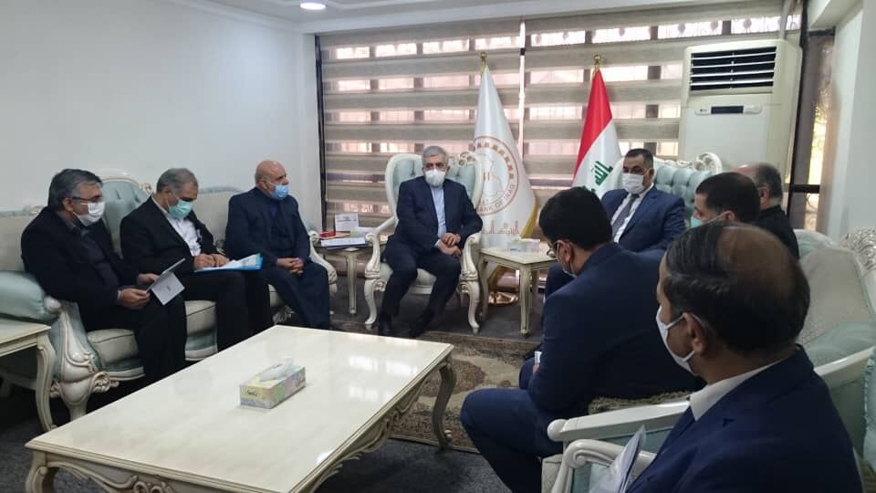 وزیر نیرو با رییس بانک مرکزی عراق دیدار کرد وزیر نیرو با رییس بانک مرکزی عراق دیدار کرد