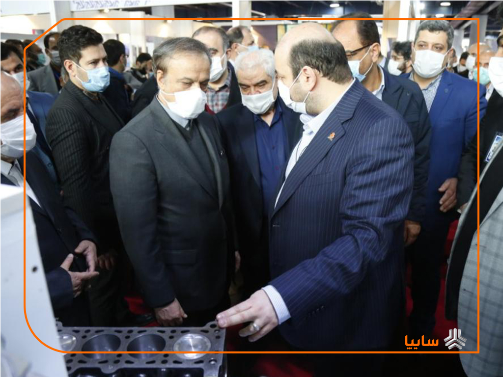 بازدید وزیر صمت از سالن سایپا در نمایشگاه سازندگان قطعات خودرو بازدید وزیر صمت از سالن سایپا در نمایشگاه سازندگان قطعات خودرو