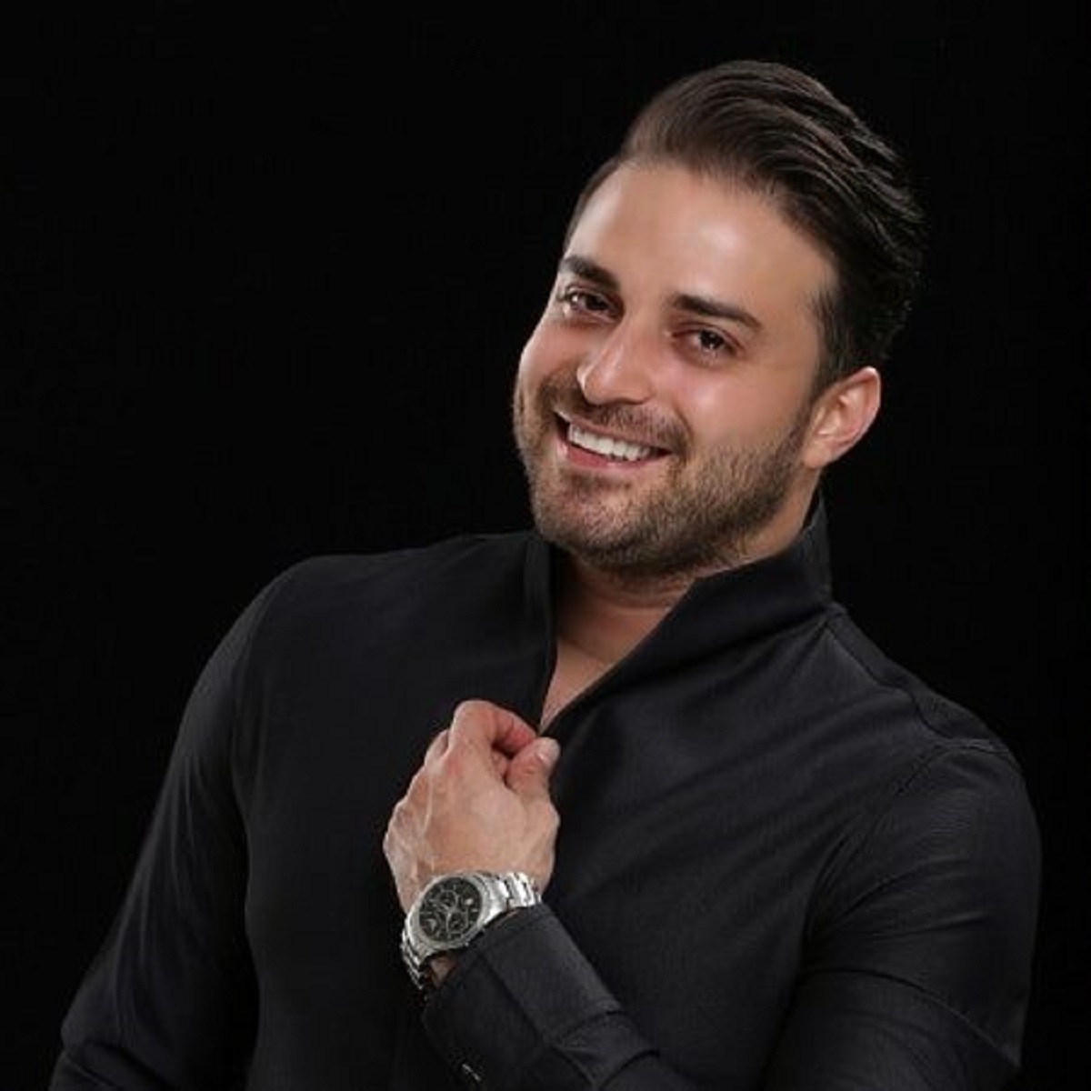 عکس جدید بابک جهابخش و همسرش +عکس