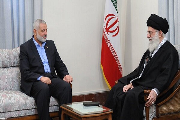 رییس جنبش حماس از رهبر انقلاب قدردانی کرد رییس جنبش حماس از رهبر انقلاب قدردانی کرد
