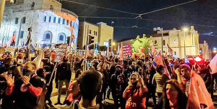 هواداران نتانیاهو مخالفان را تهدید کردند هواداران نتانیاهو مخالفان را تهدید کردند