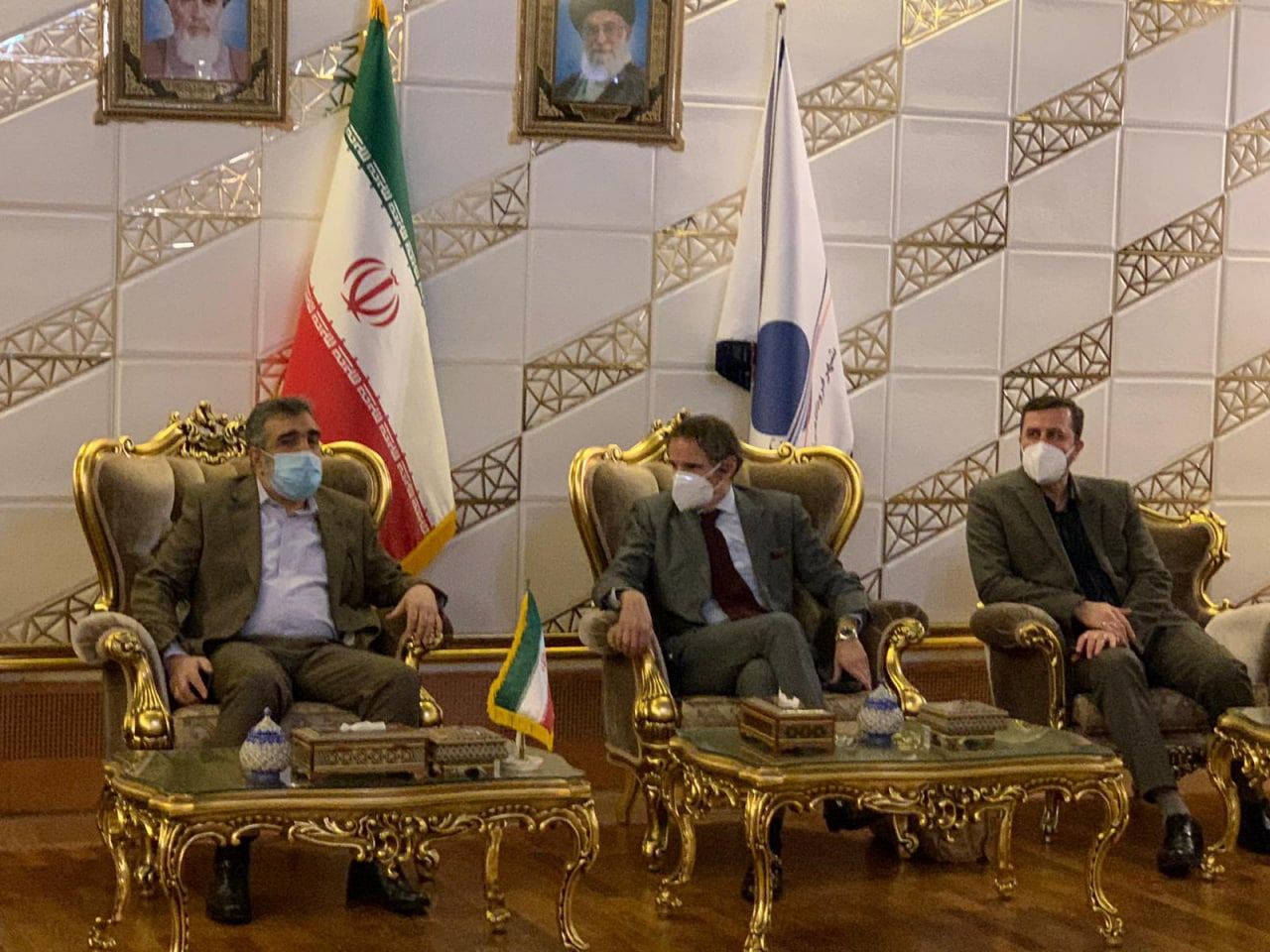 گروسی وارد تهران شد گروسی وارد تهران شد