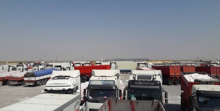 حجم صادرات کالا از مرز مهران حجم صادرات کالا از مرز مهران