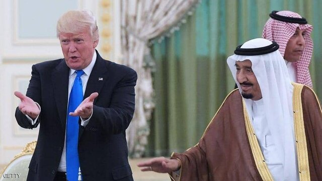 ترامپ و ملک سلمان بر تقویت روابط نظامی تاکید کردند ترامپ و ملک سلمان بر تقویت روابط نظامی تاکید کردند