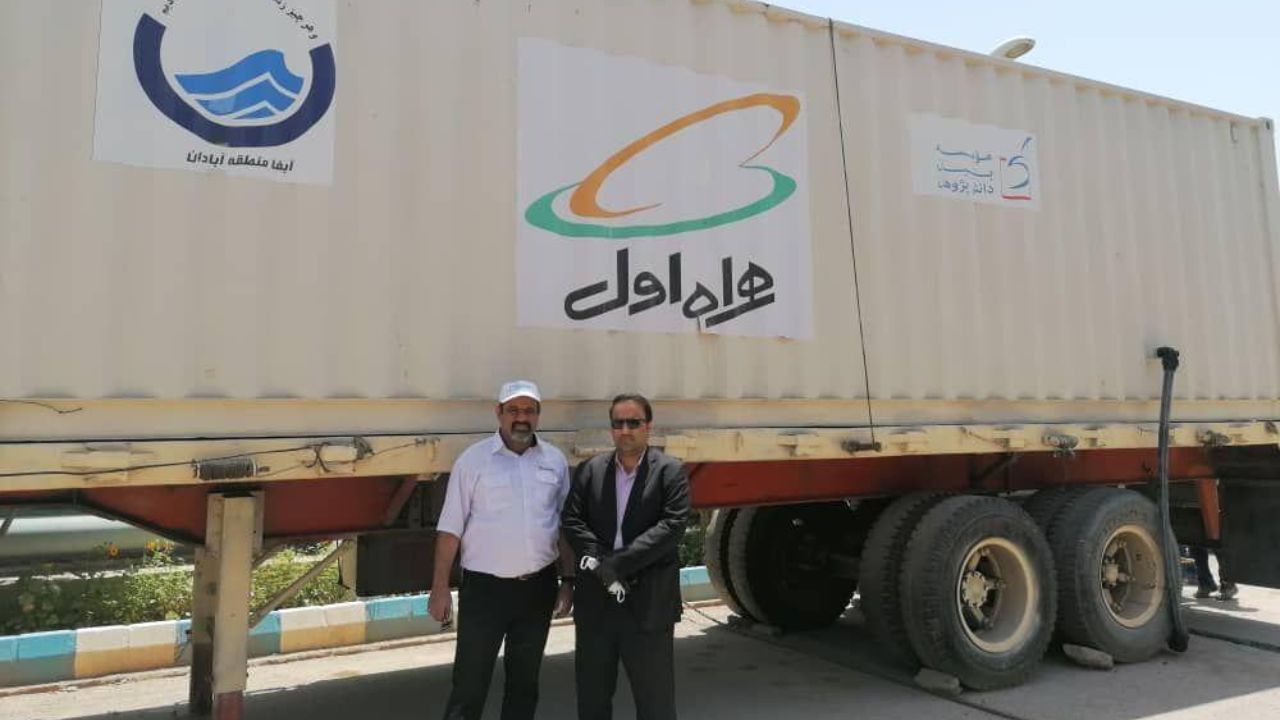 برطرف شدن مشکل شرب چوئبده آبادان با همراهی همراه اول برطرف شدن مشکل شرب چوئبده آبادان با همراهی همراه اول