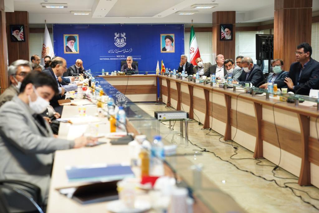 برنامههای جهش تولید در صنعت مس مورد بررسی قرار گرفت برنامههای جهش تولید در صنعت مس مورد بررسی قرار گرفت