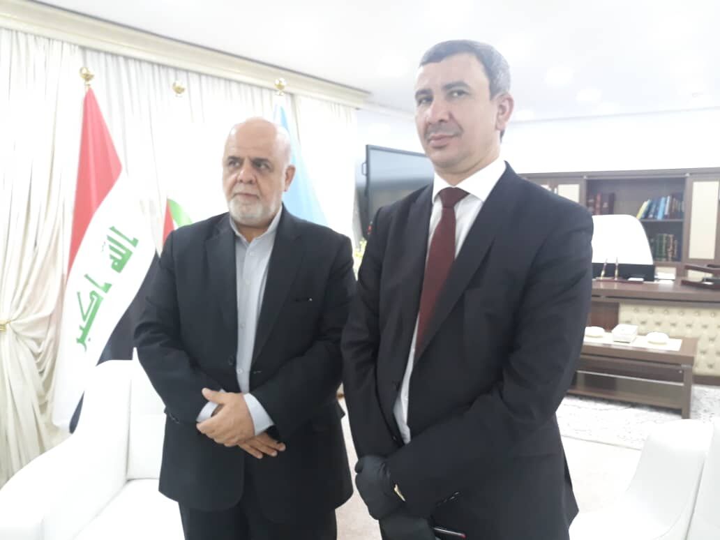 سفیر ایران در بغداد با وزیر نفت عراق دیدار کرد سفیر ایران در بغداد با وزیر نفت عراق دیدار کرد