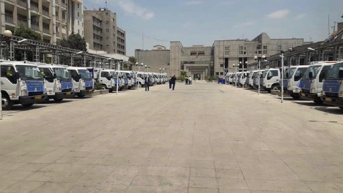 تحویل 30دستگاه کامیونت شیلر با کاربری حمل پسماندهای کرونایی بیمارستانها تحویل 30دستگاه کامیونت شیلر با کاربری حمل پسماندهای کرونایی بیمارستانها
