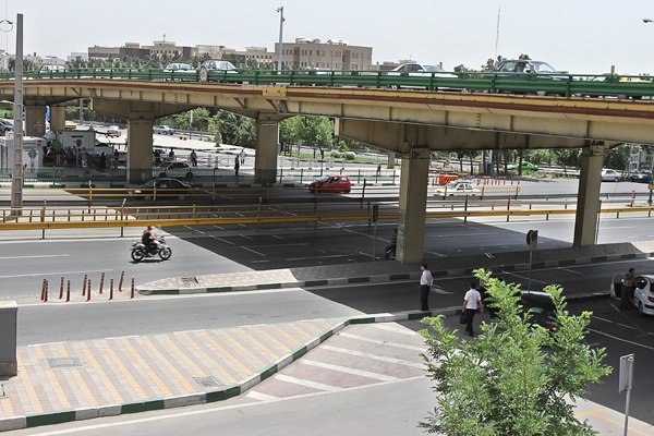 نصب پل گیشا در نقطهای دیگر از تهران نصب پل گیشا در نقطهای دیگر از تهران