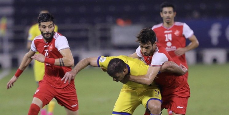 تساوی پرسپولیس و النصر در پایان وقتهای قانونی تساوی پرسپولیس و النصر در پایان وقتهای قانونی