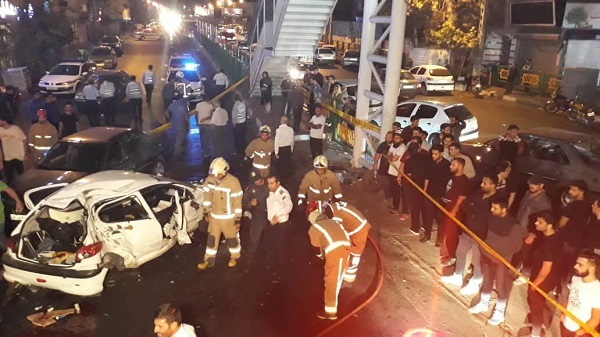 اعلام ۳منطقه دارای بیشترین تصادف مرگبار در تهران اعلام ۳منطقه دارای بیشترین تصادف مرگبار در تهران