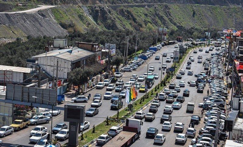 اعمال محدودیتهای ترافیکی از فردا در محورهای شمال اعمال محدودیتهای ترافیکی از فردا در محورهای شمال