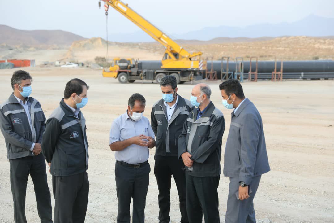 بازدید مدیرعامل گلگهر از پروژه انتقال آب خلیجفارس بازدید مدیرعامل گلگهر از پروژه انتقال آب خلیجفارس